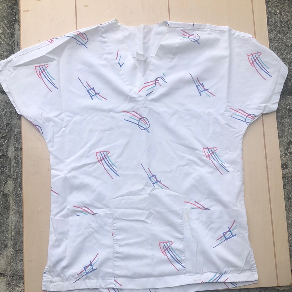 Medical Nurse Scrub Top